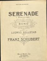 Serenade (Ständchen). English Words by Al Dubin.
